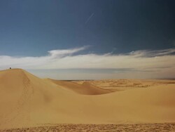 Sand Dunes Stock Footage