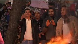 Thousands of refugees prepare to spend the night in the rain on border News Clip