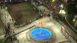 Second Olympic cauldron lit in downtown Rio News Clip