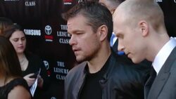 Matt Damon and Jason Mann at Matt Damon, Ben Affleck, Adaptive Studios And HBO Present The Project Greenlight Season 4 Winning Film 'The Leisure Class' Stock Footage