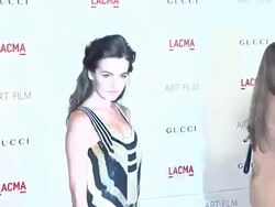 Camilla Belle at the LACMA Hosts Inaugural Art + Film Gala Honoring Clint Eastwood And John Baldessari Presented By GUCCI at Los Angeles CA.  Stock Footage