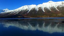 Ranwu lake,Tibet landscape, Tibet, China. Stock Footage