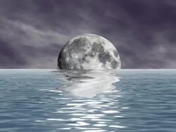 Fantasy Moon Stock Footage