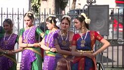 John Hall & Dancers at Commonwealth Event News Clip