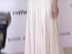 Ashley Bell at the 19th Annual Elton John AIDS Foundation Academy Awards Viewing Party - Part 2 at West Hollywood CA. (Footage by WireImage Video/GettyImages) Stock Footage