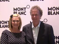 Montblanc Rodeo Boutique Opening Stock Footage