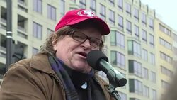 CLEAN : US director Michael Moore says political bloodbath is on its way News Clip