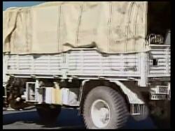 US Lt General Keen briefing, airport scenes News Clip