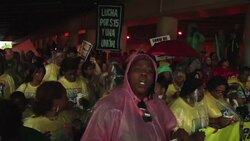 Minimum Wage Protests at McDonald's Headquarters News Clip