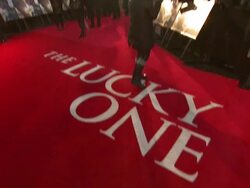 Atmosphere at The Lucky One European Premiere at Bluebird on April 23, 2012 in London, England (Footage by WireImage Video/Getty Images) Stock Footage