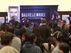 Ricky Martin at the Ricky Martin Signs Copies Of His New Book 'Me' at Los Angeles CA. (Footage by WireImage Video/GettyImages) Stock Footage