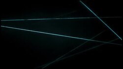 Blue Laser Light Stock Footage