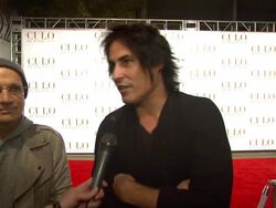 INTERVIEW: Jimmy Iovine and Raphael Mazzucco on what Culo is about at the CULO By MAZZUCCO Launch at West Hollywood CA.  Stock Footage