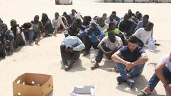 CLEAN : Libya coastguards rescue more than 100 migrants News Clip