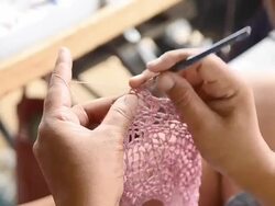 Knitting Stock Footage