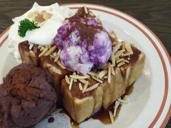 Honey Toast Stock Footage