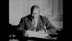 CAN655 BRITISH GOVERNOR RIDICULED BY SMITH, APPEALED TO BY OPPOSITION LEADER GONDO News Clip