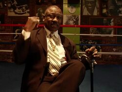 INTERVIEW: Joe Frazier on his relationship with Muhammad Ali. Stock Footage