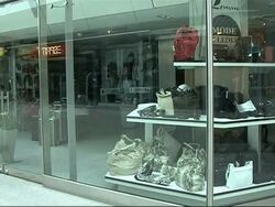 VOICED: Stranded passengers line up at Air France Rabat office News Clip