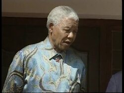 SOUTH AFRICA: NELSON MANDELA ON BURUNDI SITUATION News Clip