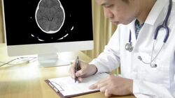 CAT and MRI Scan Stock Footage