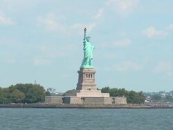 Statue of Liberty Stock Footage