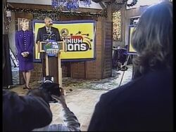 USA: NEW YORK: MILLENNIUM LOTTERY MILLIONAIRE News Clip