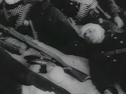 MS Russian soldier's burial injured soldiers loaded at deck AUDIO / Sevastopol, Ukraine Stock Footage