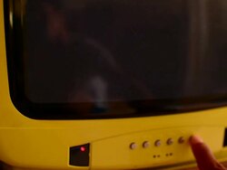 Static TV Stock Footage