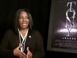 INTERVIEW - LaTanya Richardson Jackson (A Raisin in the Sun- Best Leading Actress In A Play), On how sheâ€™s in shock that sheâ€™s nominated for A Raisin in the Sun, she can't let it sink in Stock Footage