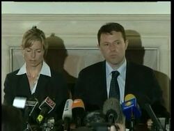 The parents of a missing 4-year-old British girl sat in the front row of Pope Benedict XVI's general audience Wednesday to ask for prayers for their daughter who vanished while on vacation with her family in Portugal earlier this month. News Clip