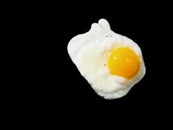 Fried egg Stock Footage