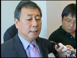 Nuclear envoy, gov't official talk about NKorean leader's health affecting 6 party talks News Clip