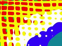 MORPHOGENETIC FLUX : orthogonal - multi colored (LOOP) Stock Footage