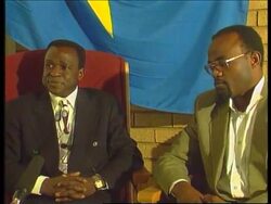 South Africa - Mandela on Mobuto News Clip