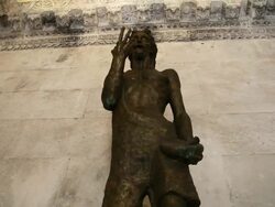 Split, Plalace of Diocletian, temple of Jupiter Stock Footage