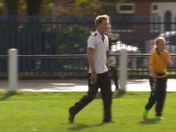 Prince Harry Attends Rugby Festival In Salford News Clip