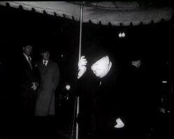 POLITICIANS ABROAD - US PRESIDENT WELCOMES MR CHURCHILL News Clip