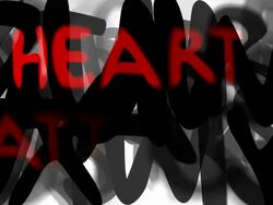 HEART ATTACK : series "assemble your message" (LOOP) Stock Footage