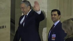 CLEAN : Leaders arrive for Cyprus peace talks News Clip