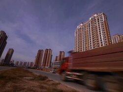 Newly Built Ghost Town Echoes China's Struggle News Clip