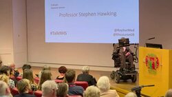 Professor Stephen Hawking criticises the Government over its handling of the NHS News Clip