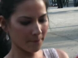 Olivia Munn at the Iron Man 2 Premiere at El Captain Theater in Hollywood at the Celebrity Sightings in Los Angeles at Los Angeles CA. (Footage by WireImage Video/GettyImages) Stock Footage