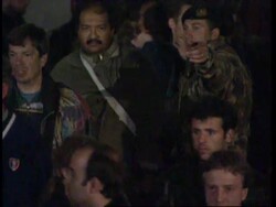 ITALY: BRINDISI: FOREIGNERS ARE EVACUATED FROM ALBANIA News Clip