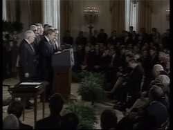 President signs Congress resolution on Iraq News Clip