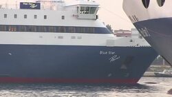 CLEAN  : STOCKSHOTS: Greek port of Piraeus new govt halts privatisation News Clip