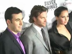 Bradley Cooper, Jonathan Gordon, Jennifer Lawrence, Chris Tucker, Bruce Cohen at Silver Linings Playbook Los Angeles Premiere on 11/19/2012 in Beverly Hills, CA.(Footage by WireImage Video/Getty Images Entertainment Video) Stock Footage