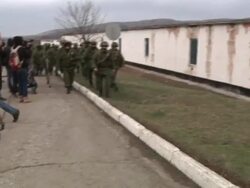 Ukrainian Army Base Surrounded By Russian Troops News Clip
