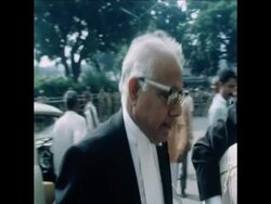 SYND 25 8 78 INDIRA GANDHI AND SANJAY IN COURT Instructional Video