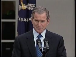 USA: GEORGE W BUSH DELIVERS TAX CUT PROPOSALS News Clip